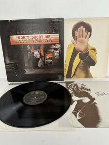 レコード LP エルトン・ジョン ELTON JOHN「ピアニストを撃つな！！ / DONT SHOOT ME I