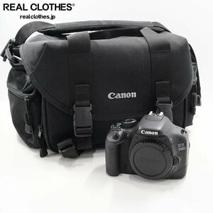 Canon/キャノン DS126271 EOS 550D デジタル一眼レフカメラ ボディ バッグ付き 簡易動作確認済み /080
