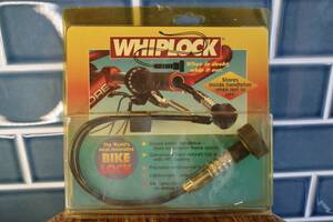 ９０’s デッドストック　WHIPLOCK アメリカ製　自転車　鍵　ロック　BMX ビーチクルーザー　ETカゴ　