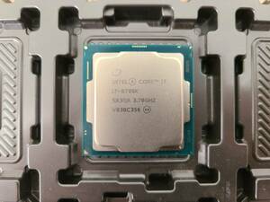 Intel Core i7-8700K 6Core 3.70GHz SR3QR CPU Processor 動作確認済み