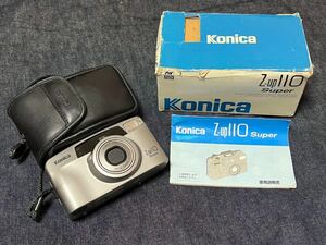 KONICA Z-up110 SUPER コンパクトフィルムカメラ コニカ 動作未確認 ジャンク扱い