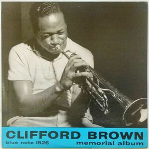 【オリジナル】Clifford Brown Memorial Album★RVG/耳/深溝/フラットディスク/1st青帯額縁カバー★