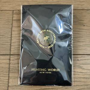 【未開封】HUNTING WORLD ハンティングワールド ピンバッジ 50周年記念 送料185円