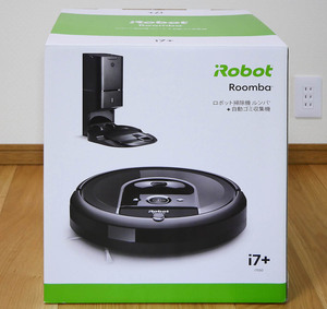 ★☆ 送料無料　中古　iRobot　ルンバ　i7＋　クリーンベース付き ロボット掃除機 ☆★