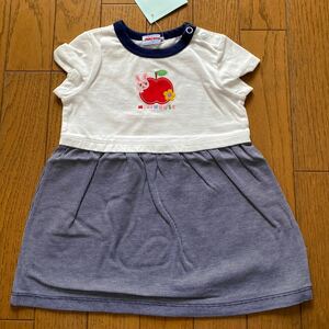 SALE 即決　新品　ミキハウス　ワンピース　80 半袖ワンピース MIKIHOUSE 半袖 女の子 キッズ 