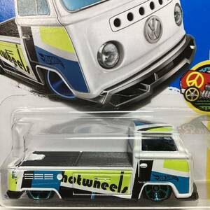 ☆ホットウィール☆ フォルクスワーゲン T2 ピックアップ 白　Hot Wheels 