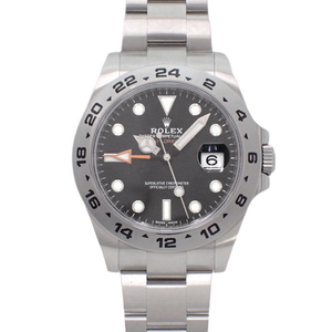 【保証書付】 ロレックス 216570 エクスプローラー2 SS ランダム番 腕時計 2020年8月購入 シルバー メンズ 40802090693 【アラモード】