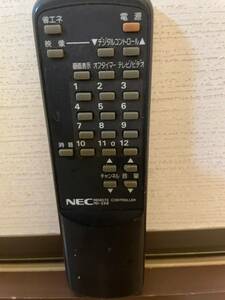 NEC RD-258 TVリモコン テレビリモコン