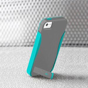 即決・送料無料)【スタンド機能付きケース】Case-Mate iPhone SE(第一世代,2016)/5s/5 POP! with Stand Case Titanium Grey/Pool Blue