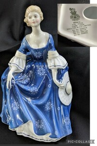 ロイヤルドルトン　ROYAL DOULTON　Hilary　HN2335　ヴィンテージ　フィギュリン　陶製　置き物　人形　英国　イギリス　y0143