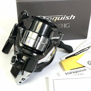 K 美品 シマノ 23 ヴァンキッシュ 2500 SHG スピニングリール 箱 | SHIMANO Vanquish Made in Japan Fishing reel バス釣り ライトソルト