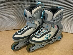 2△3-59【K2/ケーツー】KINETIC 78 W 24.5cm インラインスケート ローラースケート ローラーブレード [店頭引き取り可/札幌/伏見店]