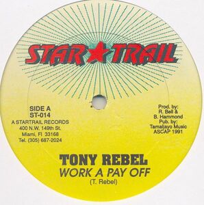 米12 Tony Rebel Work A Pay Off ST014 Star Trail /00250