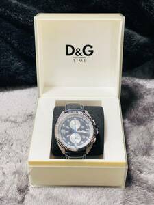 D&G TIME ドルチェ＆ガッバーナ LOU CRONO クロノグラフ腕時計