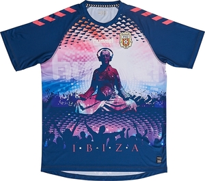 hummel HMLIBIZA2018 JERSEY S/S MULTIFARVE SCRペーニャ・デポルティーバ IBIZA イビサ島 ブッダ 仏陀 ヒュンメル サッカーユニフォーム