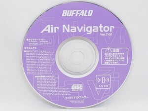 BUFFALO AirNavigator Ver 7.00 CD-ROM エアナビゲータ バッファロー 無線LANルーター 管12938