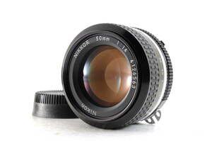 ニコン Nikon NIKKOR 50mm f1.4 Ai MF 一眼カメラレンズ 管GG3023