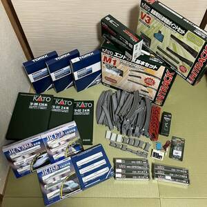 【1円】スタートTOMIX KATO 鉄道模型 Nゲージ 車両 レール 線路 など まとめ