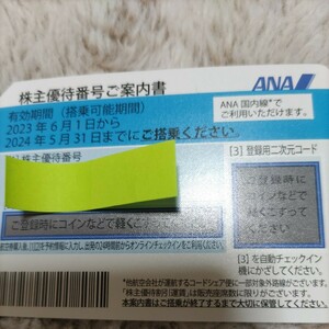 ANA 優待券　５０％off　2024年5月31日まで搭乗