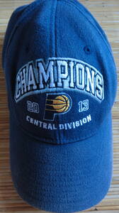 ADIDAS　CHAMPIONS　CENTRAL　DIVISION　インディアナペイサーズ　CAP　L/XLサイズ　