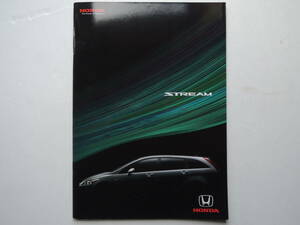 【カタログのみ】 ストリーム 2代目 RN6/7/8/9型 前期 2006年 厚口38P ホンダ カタログ ★美品