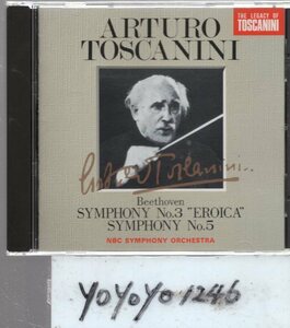 ベートーヴェン：交響曲第3番「英雄」&第5番「運命」/トスカニーニ