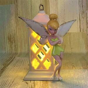 レア★ピーターパン Peter Pan ティンカーベル Tinker Bell ランタン LEDライト★レノックス LENOX ディズニーショーケース TDL Disney