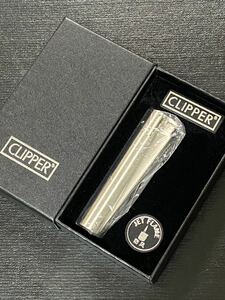 CLIPPER silver クリッパー シルバー ターボライター ケース付き