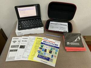 ★13574 美品 カシオ/CASIO EX-word 電子辞書 XD-SX4800BK ブラック 動作OK EVAケース付き★