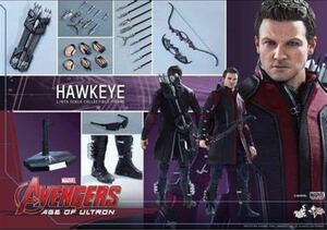 ★MMS298 ホットトイズ アベンジャーズ/エイジ・オブ・ウルトロン ホークアイ １/６ フィギュア hawkeye 新品未開封