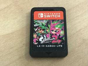 66226-8 動作確認済 Nintendo Switch Splatoon2 スプラトゥーン ソフトのみ スイッチ カセット ニンテンドー 任天堂 ゲーム