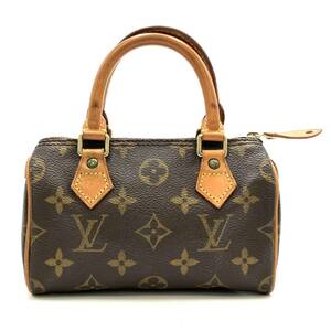 ブランド『LOUIS VUITTON ルイヴィトン ミニ スピーディ ハンドバッグ M41534』モノグラム ミニボストン 現状品 D-4538