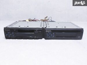 売り切り Panasonic パナソニック CX-DX333D CQ-GX333D CD プレイヤー オーディオ デッキ MD チェンジャー 即納 棚N-1