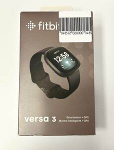 Fitbit Versa 3 スマートウォッチ 動作未チェック