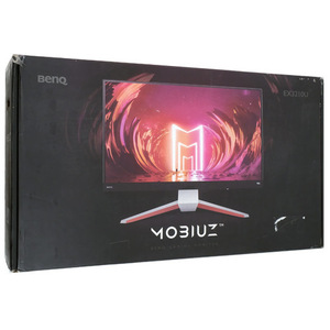 【中古】BenQ製 31.5型 ゲーミングモニター MOBIUZ EX3210U ダークグレー・ホワイト 展示品 [管理:1050022479]