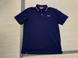 FILA GOLF/フィラゴルフ 速乾 半袖ポロシャツ M