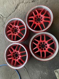 WORK ワーク RSB ホイール 塗装品 15インチ 6.5J PCD100 4穴