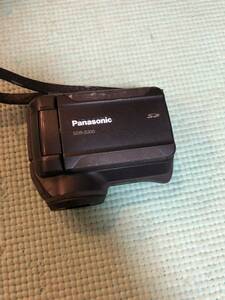 5.1 Panasonic パナソニック ЗCCD 3. I MEGA PIXEL SDR-S300 SDビデオカメラ　未確認ジャンク