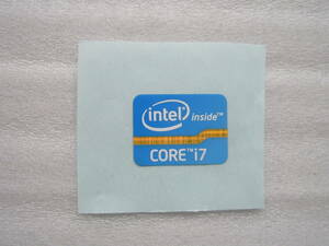 i7 ラベル i7 シール CPUラベル CPUシール サイズ：21X16mm