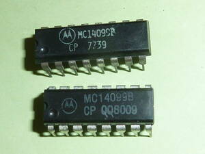 モトローラ MC14099 8-Bit Addressable Latches ２個　未使用
