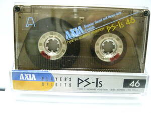 使用済み　中古　　カセットテープ　富士AXIA　PS-1s46　 Type1　ノーマル　46分　1本　爪あり　No552　