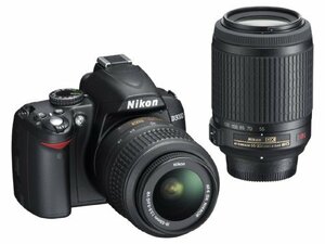 Nikon デジタル一眼レフカメラ D3000 ダブルズームキット D3000WZ(中古品)