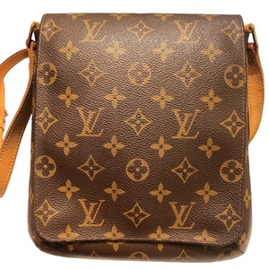 ルイ・ヴィトン LOUIS VUITTON ミュゼット・サルサロング M51387 モノグラム レザー ショルダーバッグ レディース 中古