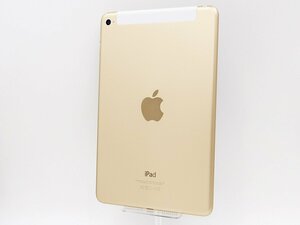◇ジャンク【SoftBank/Apple】iPad mini 4 Wi-Fi+Cellular 32GB SIMロック解除済 MNWG2J/A タブレット ゴールド