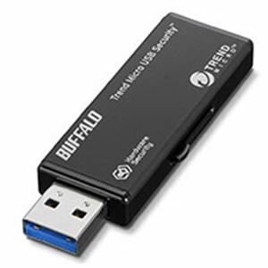 【新品】ハードウェア暗号化 USB3.0メモリー ウイルススキャン1年 16GB
