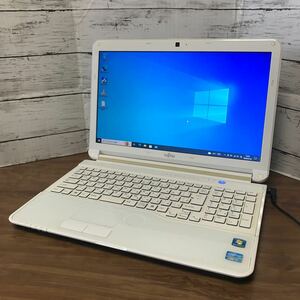 ★格安★富士通 LIFEBOOK AH56/G FMVA56GW★Core i7-2670QM 2.20GHz HDD750GB メモリ4GB Webカメラ Blu-ray Windows10 pro★#64