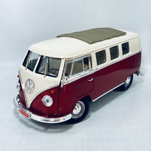 YATMING 1/18 VOLKSWAGEN T1 SAMBA MICROBUS Sliding Sunroof Edition フォルクスワーゲン マイクロバス 希少帆布ルーフ