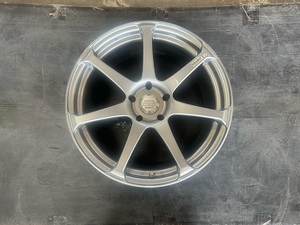 【中古】YOKOHAMA　AVS ModeI　T7　18ｘ9J　114.3-5+45　ハブ径約73mm　1本　M・A・T製法 MADE IN JAPAN　アルミ ★