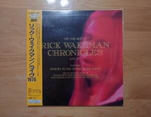 ★リック・ウェイクマン RICK WAKEMAN★ライヴ1975★帯付★レーザーディスク★未開封★LD