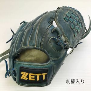 G-1255 ゼット ZETT プロステイタス PROSTATUS オーダー 硬式 投手用 グローブ グラブ 野球 中古品 刺繍入り